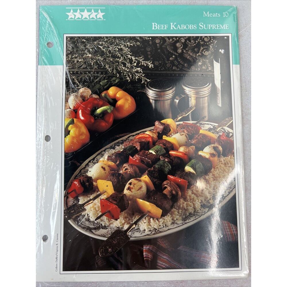 Vintage Southern Living Five Star Recipes Meats 10‎ In Wrapper